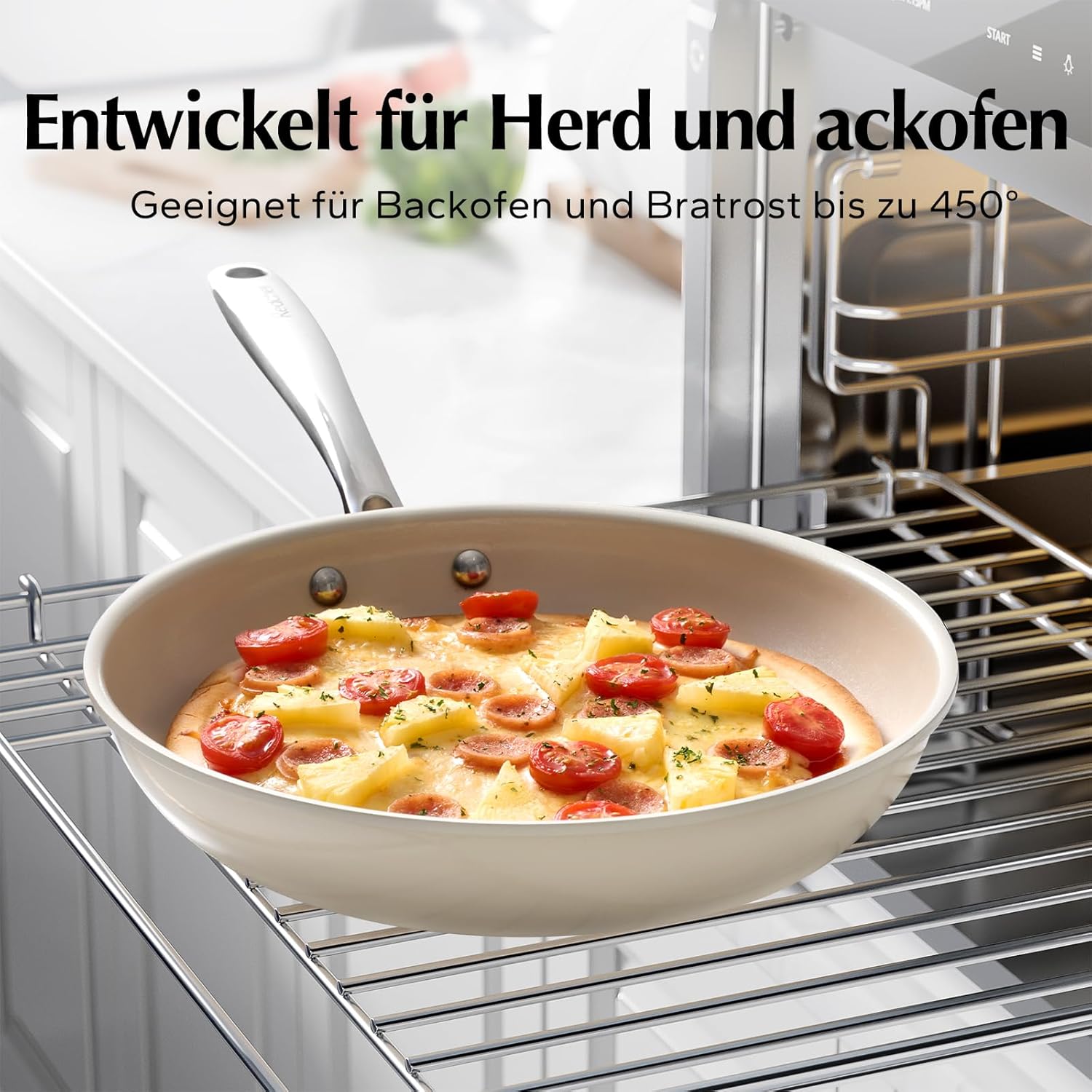 Redchef Padella Antiaderente in Ceramica 24 cm - immagine 6