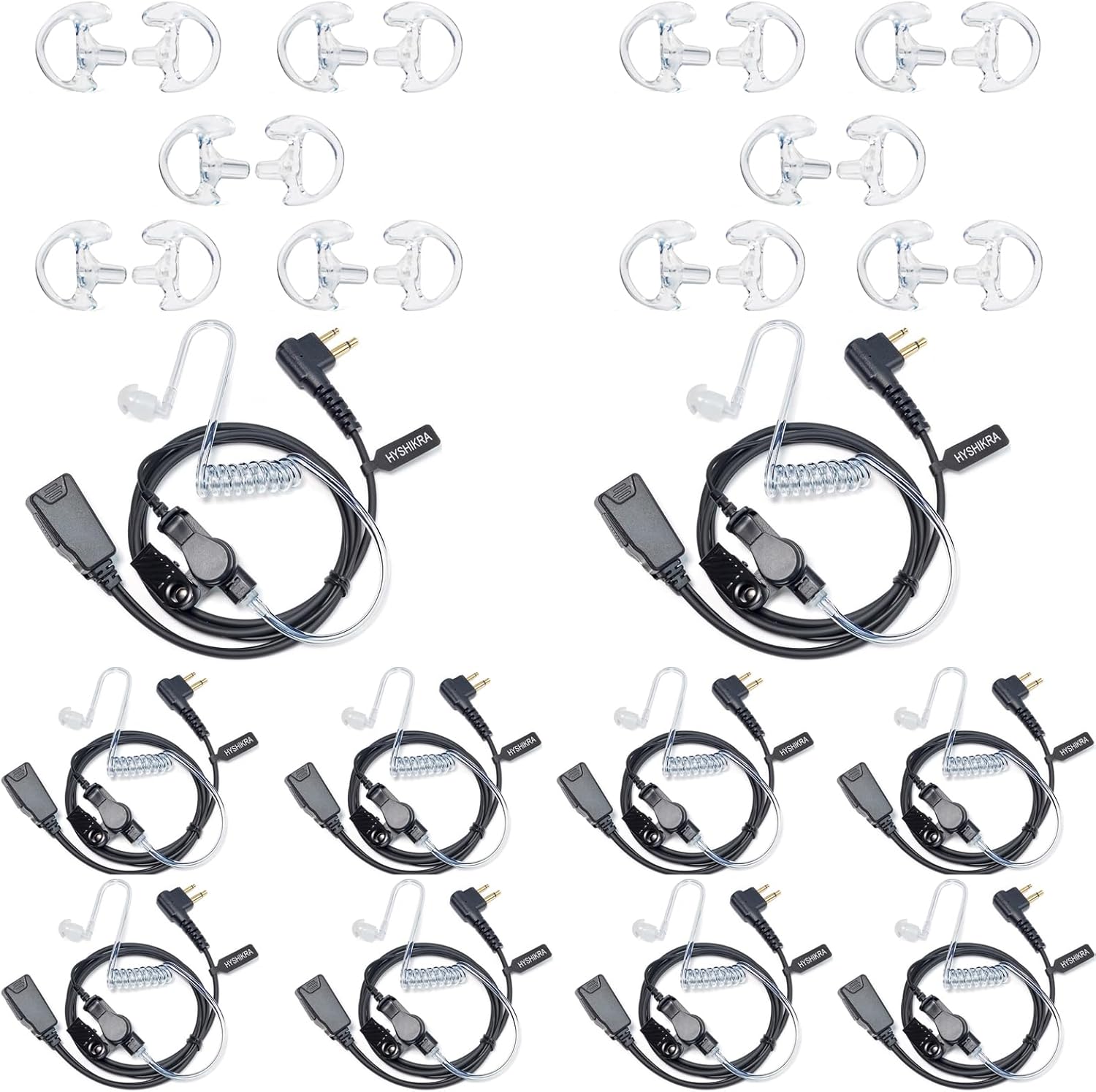 Hyshikra Auricolare con Microfono e PTT - immagine 1