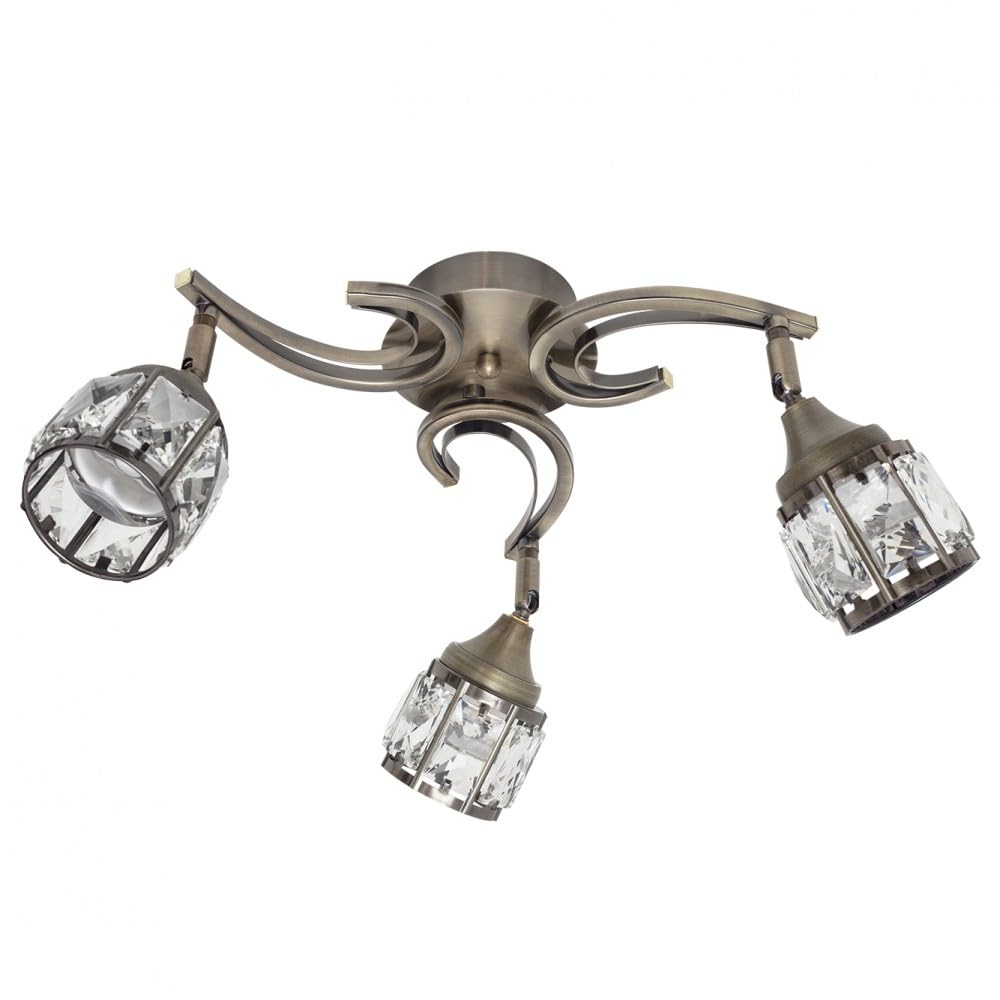 Lampada Plafon 3x5w 4000k Catania Pelle 1200lm FABRILAMP.