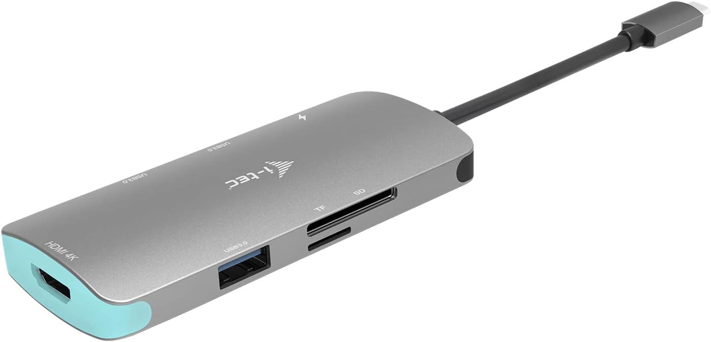 I-tec USB-C 4K Nano Docking Station Metallo - immagine 1