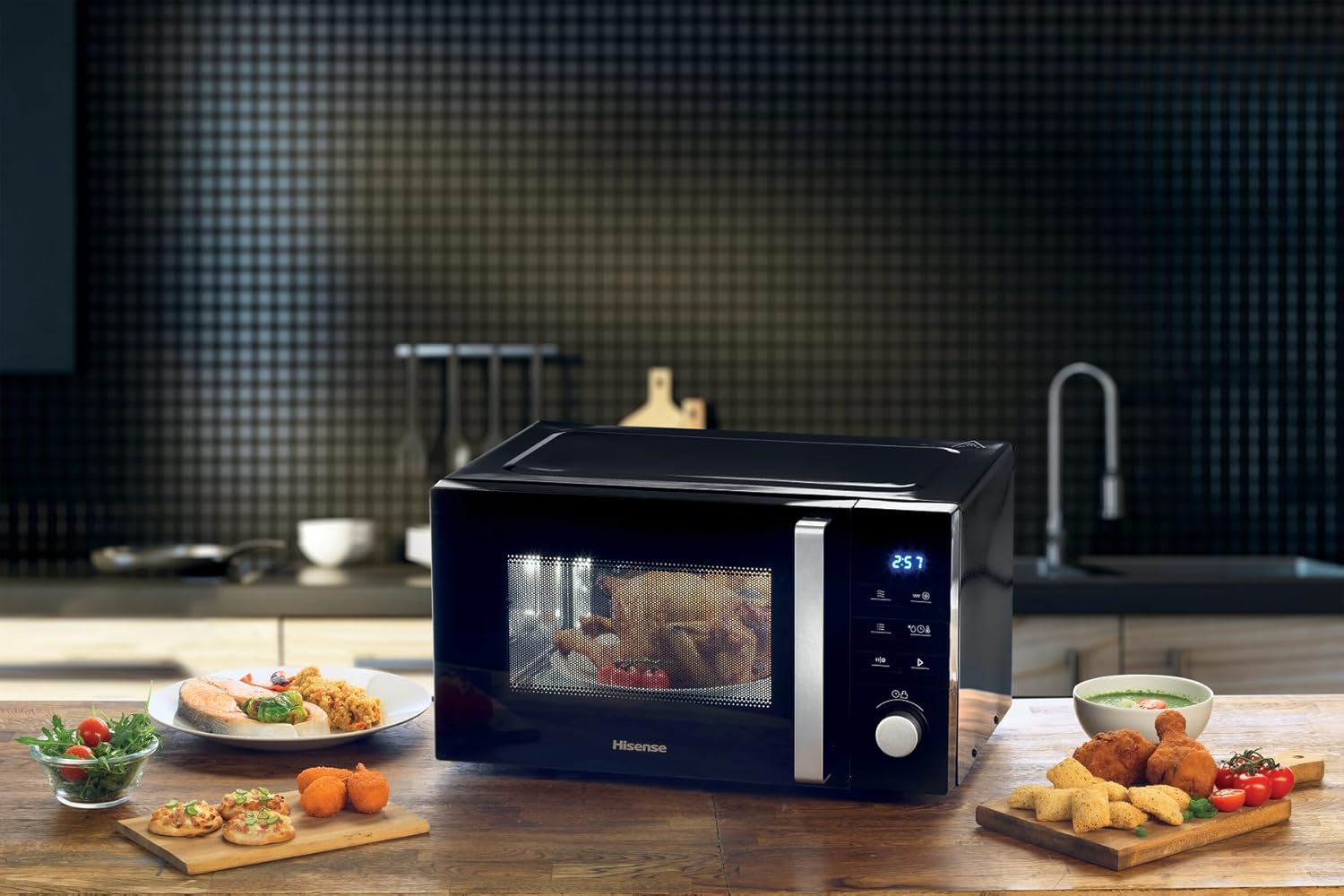 Hisense Microonde H25MOBS1HC 25L, 900W - immagine 2