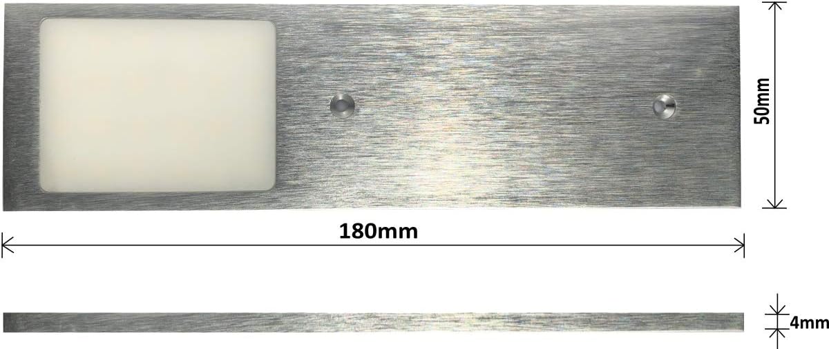 Acce Lampada LED da Incasso Super Sottile (5 pezzi) - immagine 2