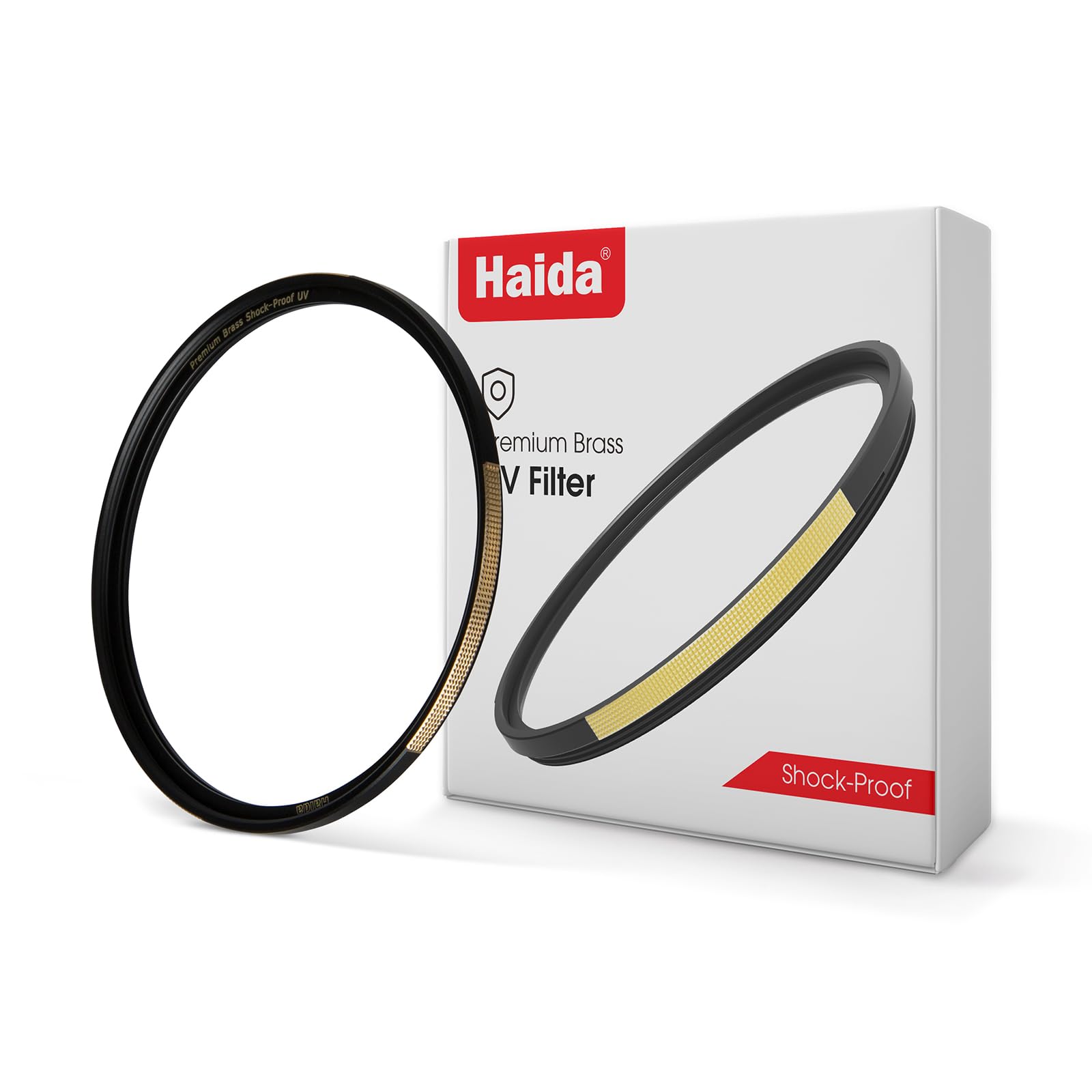 Haida Filtro UV antiurto in ottone di alta qualità (95 mm)