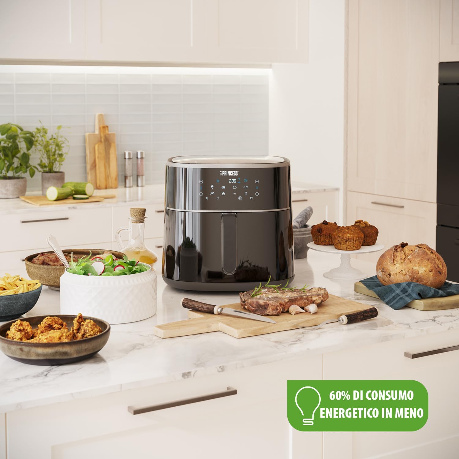 Princess Friggitrice ad Aria Digitale 8L - immagine 3
