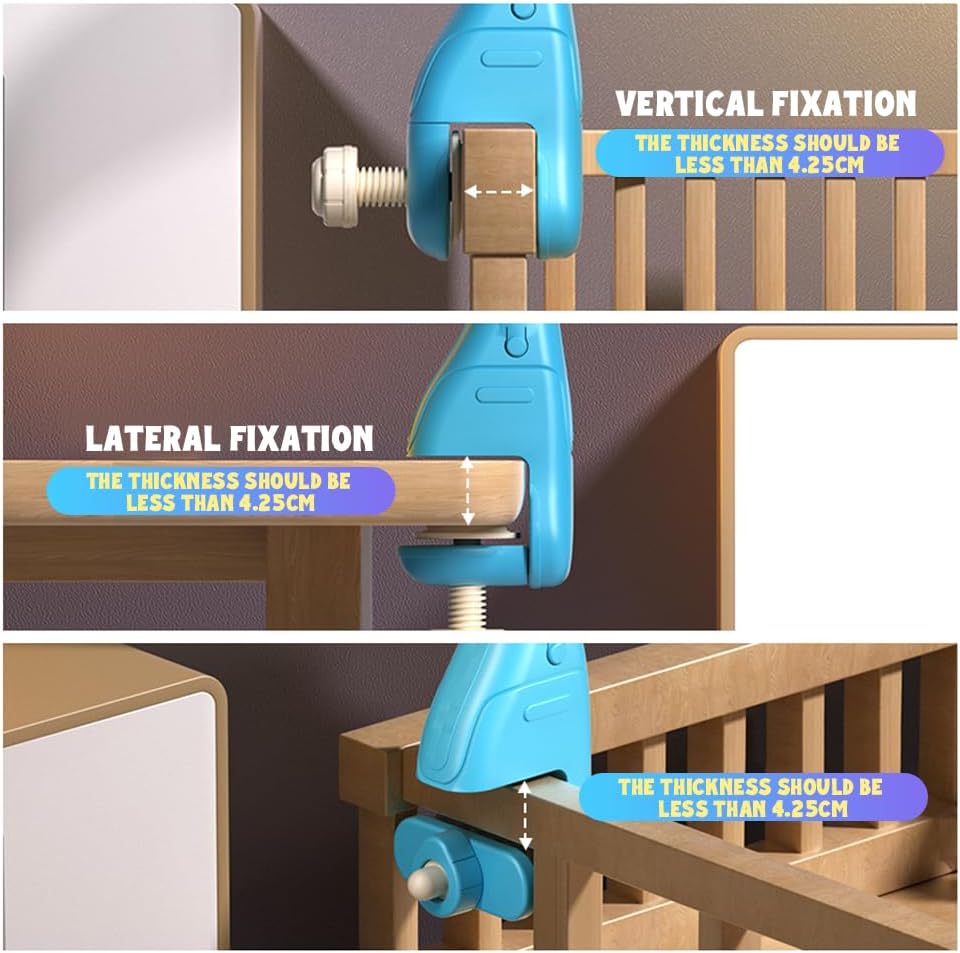 Giocattolo Mobile per Culla con Luce e Proiettore - immagine 4