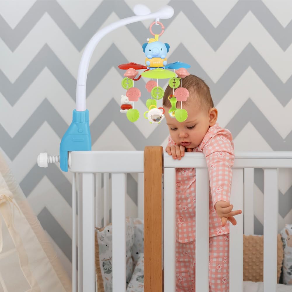 Giocattolo Mobile per Culla con Luce e Proiettore - immagine 7