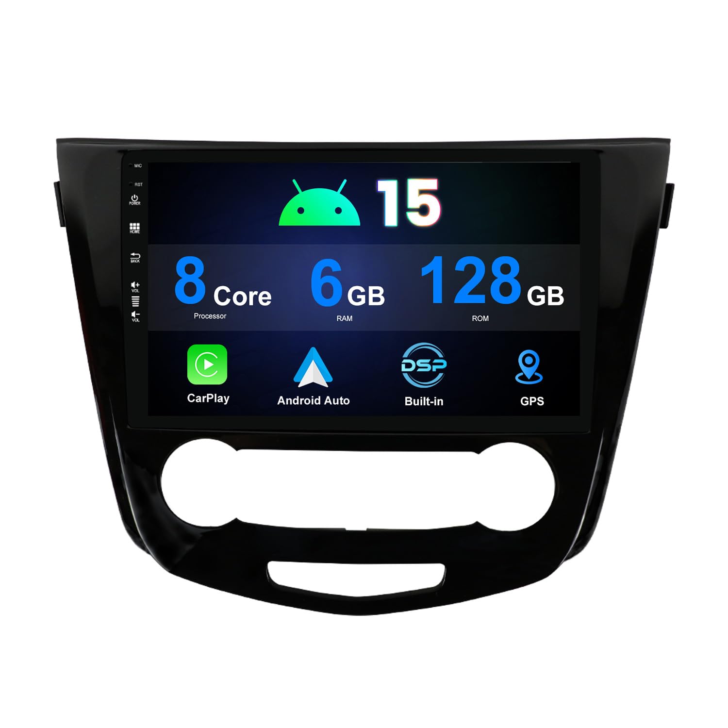 Autoradio Android 14 per Nissan X-Trail / Qashqai 2