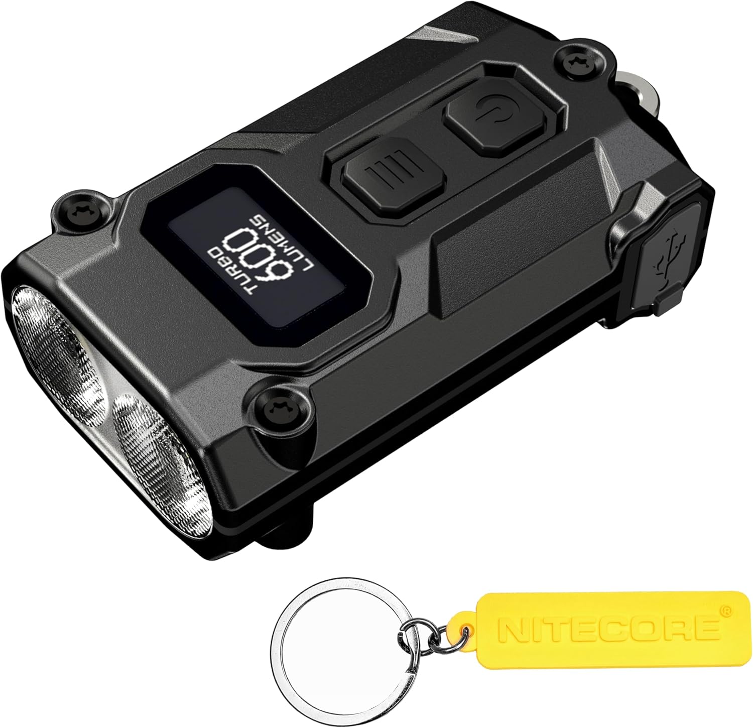 Nitecore Tini 3 Torcia EDC 600 Lumen, Nera - immagine 1