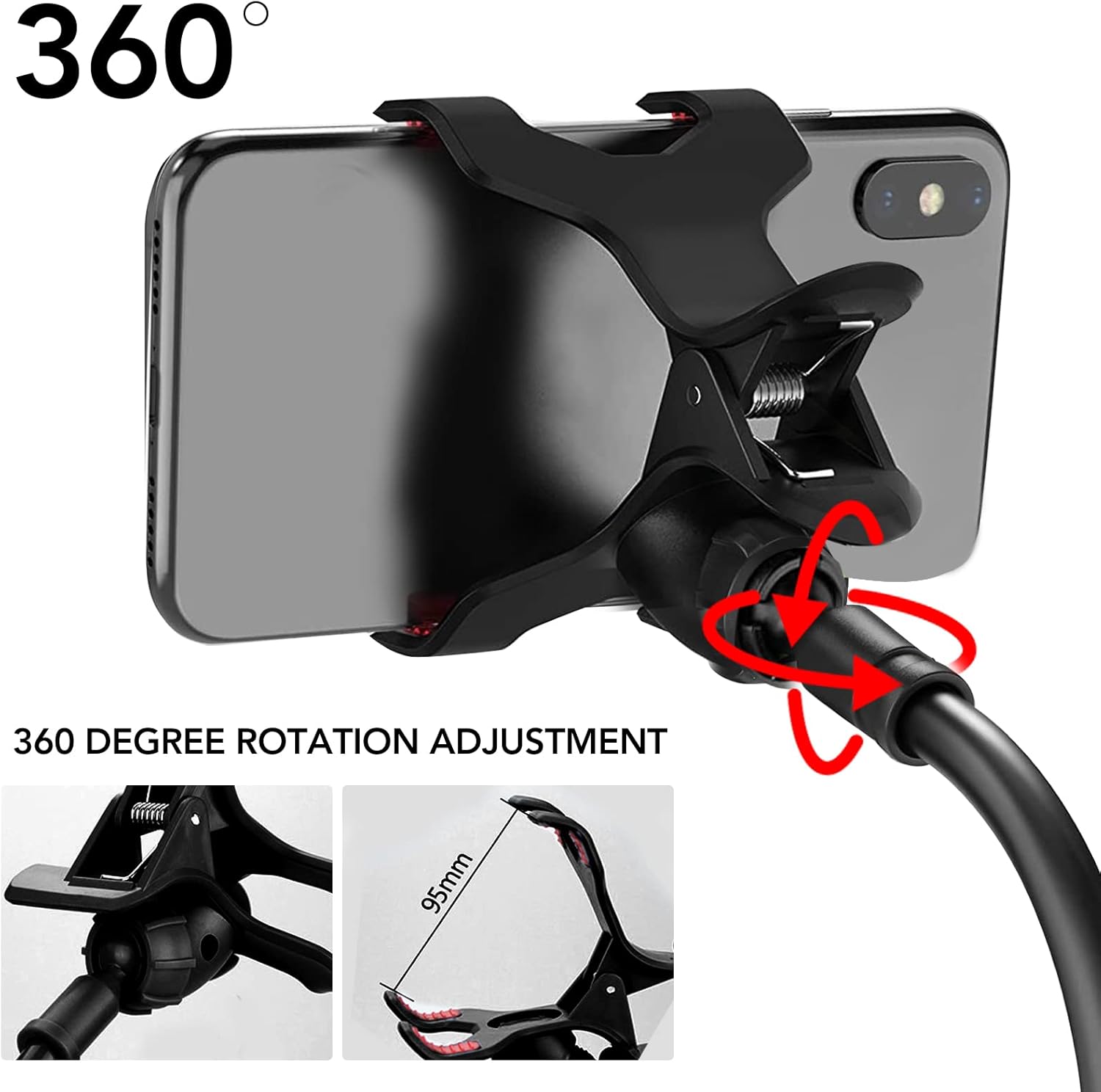 Xiumeso Porta Cellulare da Collo Flessibile - immagine 5