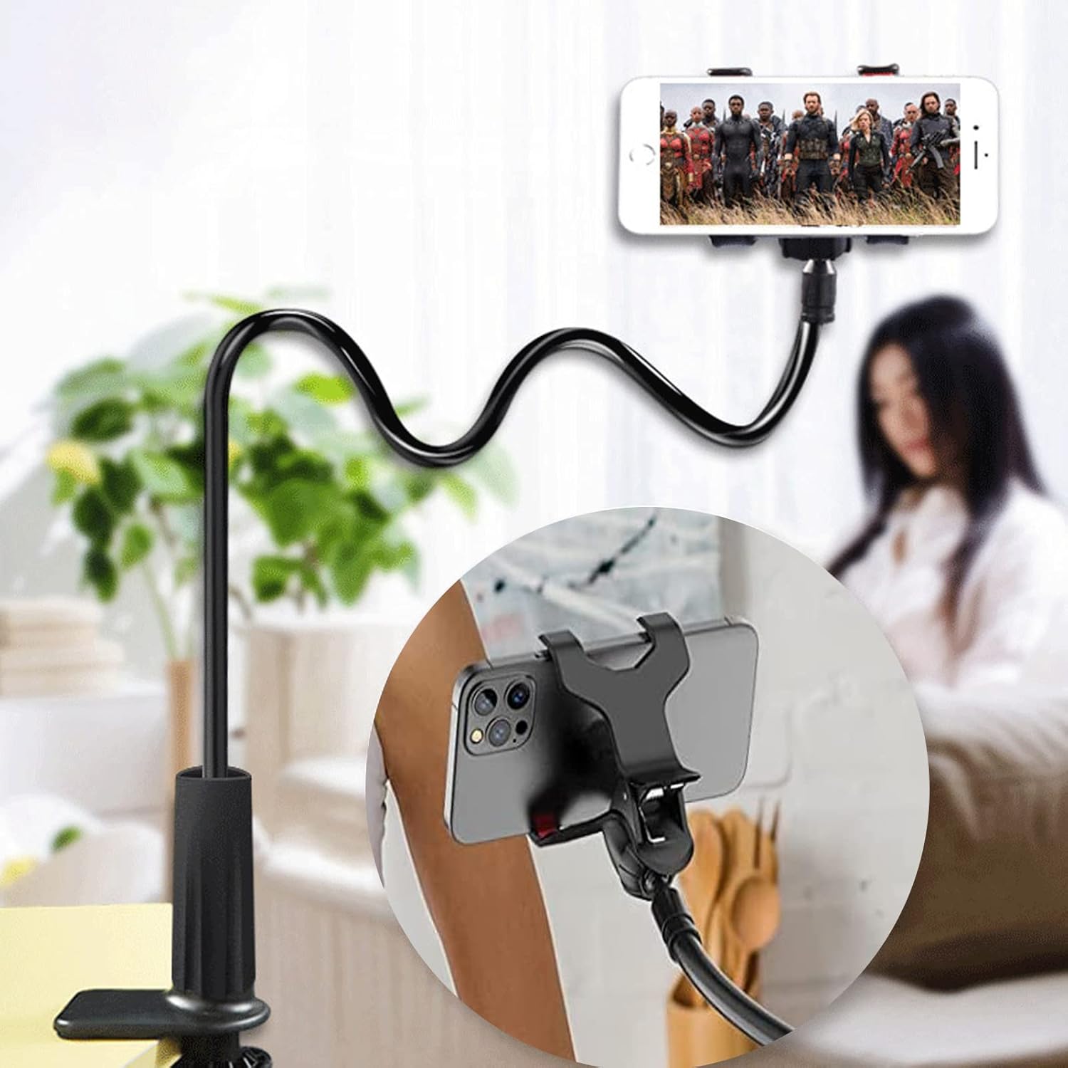 Xiumeso Porta Cellulare da Collo Flessibile - immagine 7