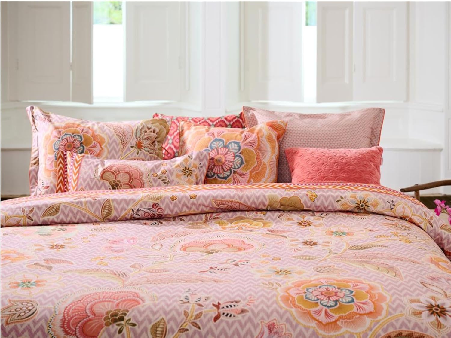 Pip Studio Copripiumino Hakuna Colore Viola Dimensioni 155x220+80x80 - immagine 2