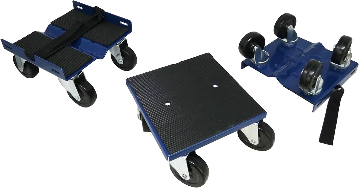 Shepherd Hardware 9298 Snowmobile Dolly set, capacità di carico 453,6 kilogram