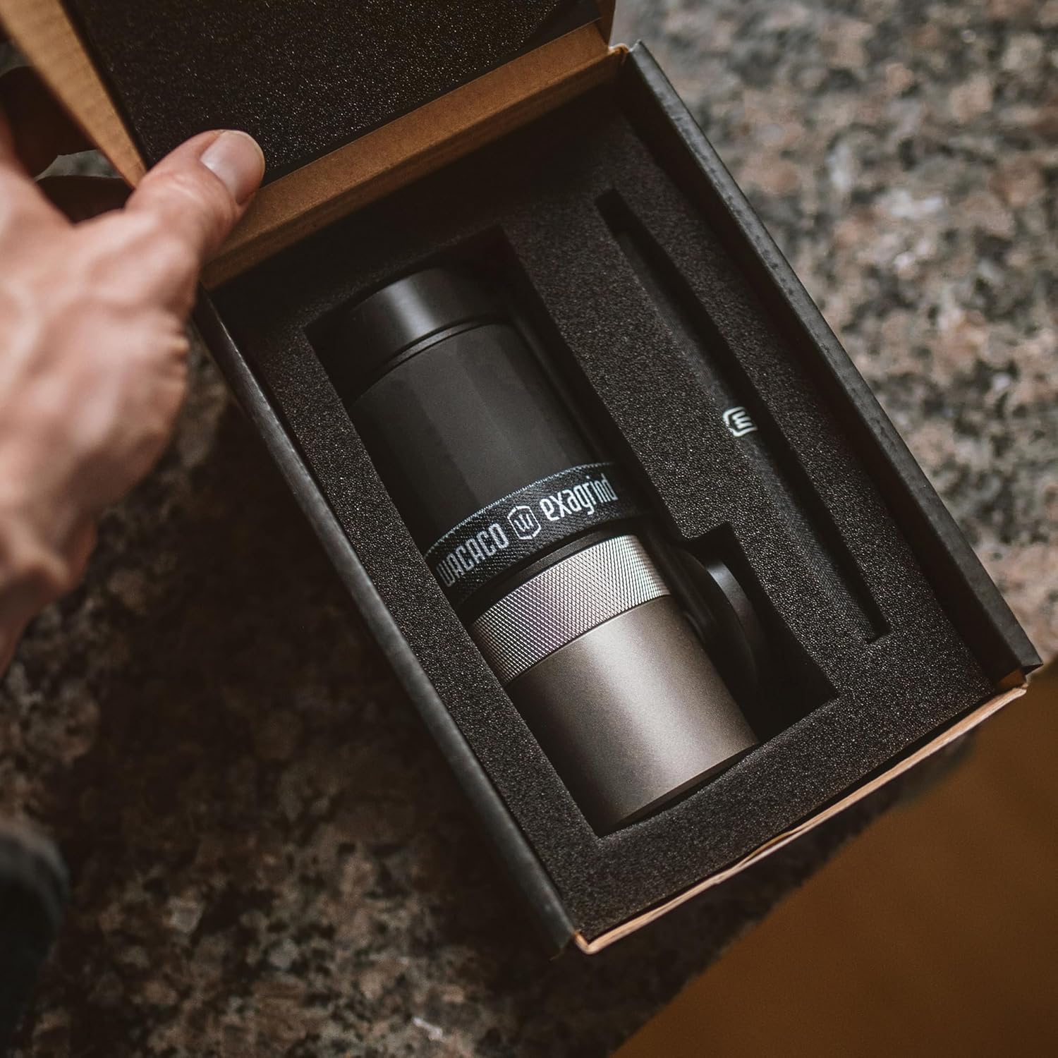 Wacaco Exagrind - Macinacaffè Manuale Alta Precisione - immagine 7