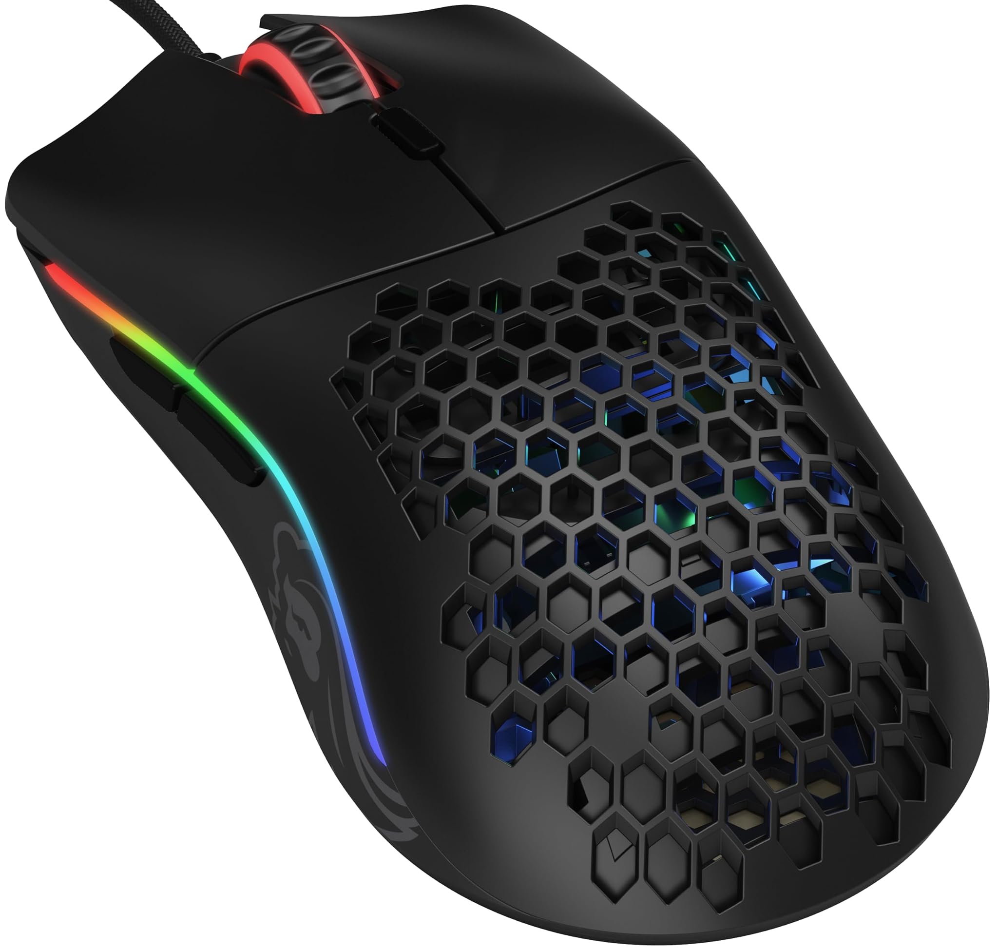 Glorious Gaming Model O - Mouse Gaming Wired, Nero Opaco