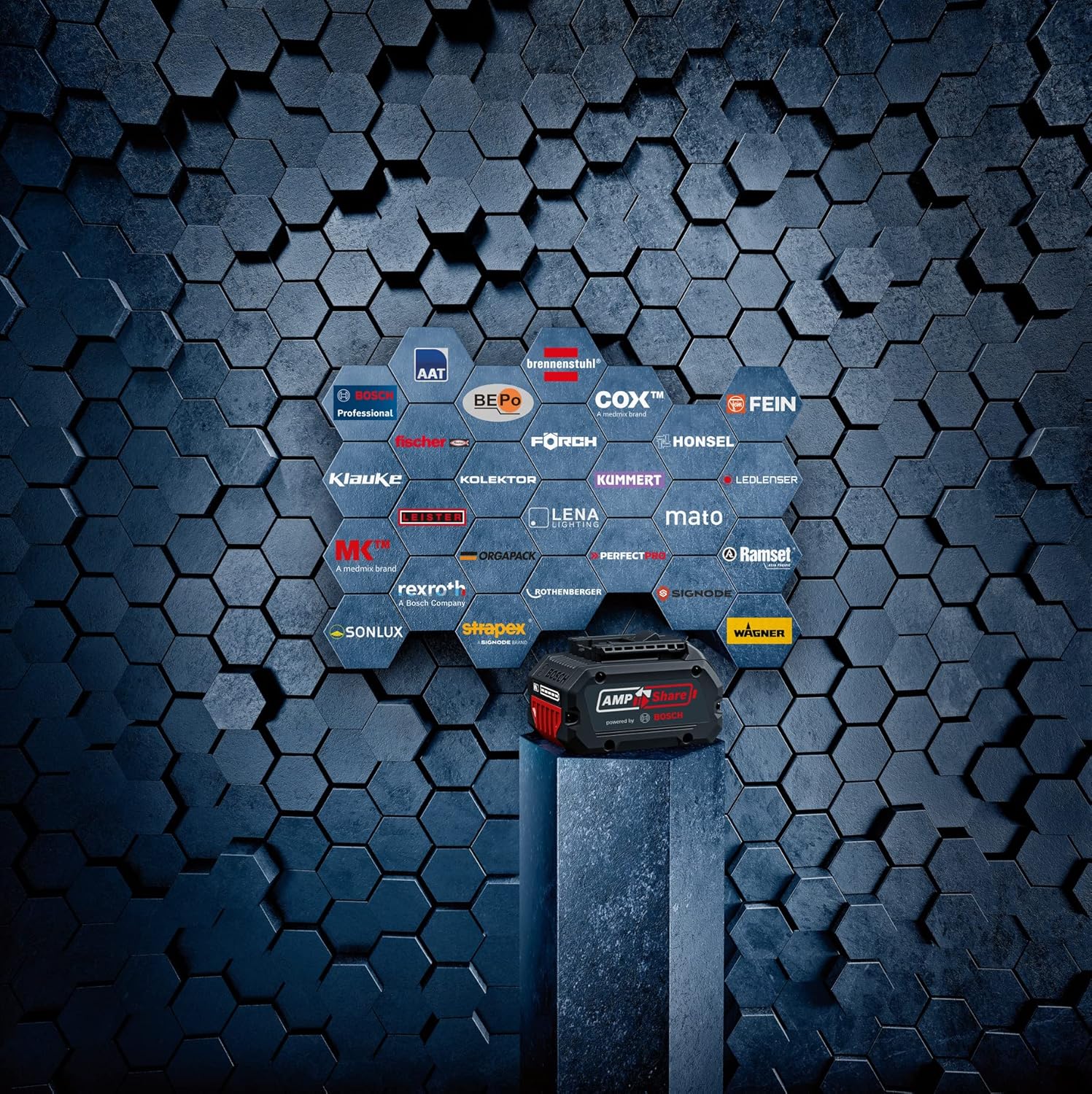 Bosch Professional GLI 18V-1900 - Luce da Cantiere LED - immagine 2