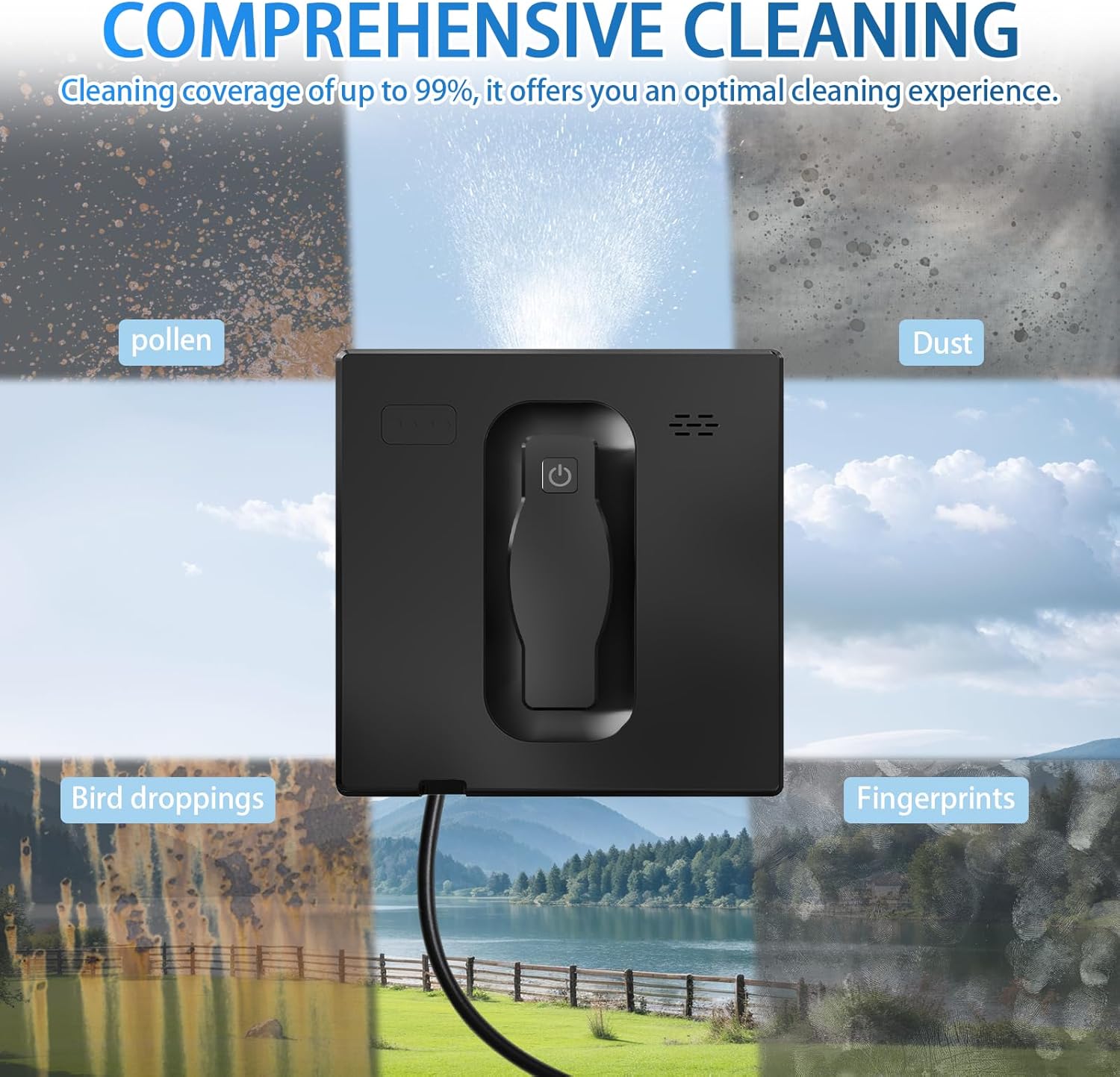 Robot Lavavetri Elettrico con Serbatoio Acqua 50ml - immagine 2