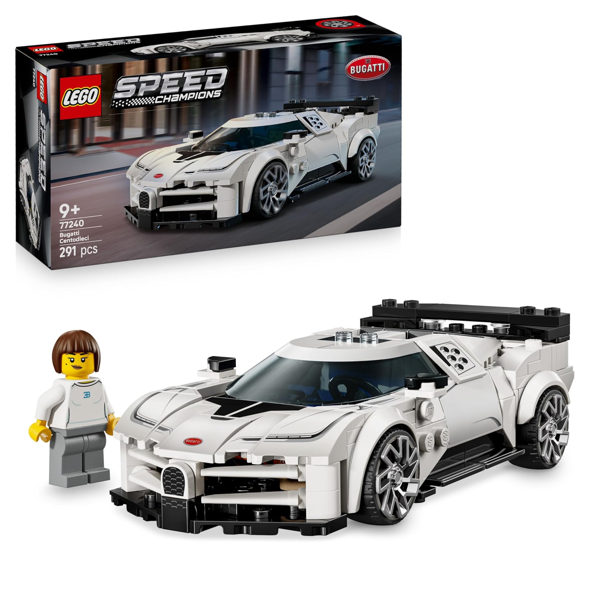 Lego Speed Champions Bugatti Centodieci - Modellino Auto