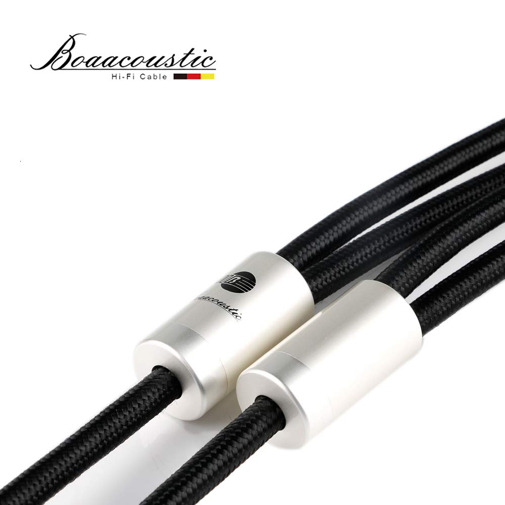 Boaacoustic JIB Cavo Audio RCA Audiofila 1,5m, Nero - immagine 6