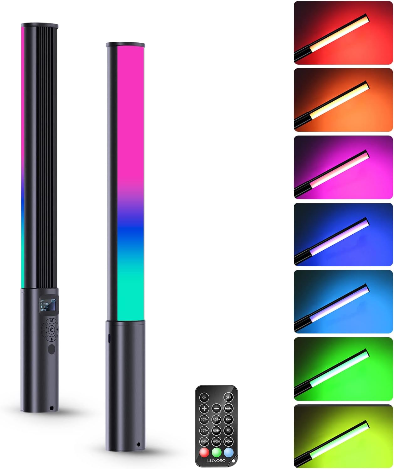 Luxceo 400 RGB Luce Video LED con Telecomando - immagine 1