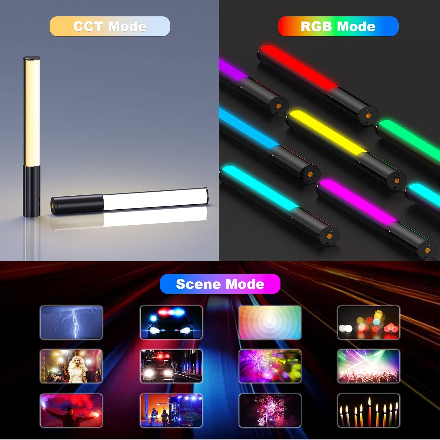 Luxceo 400 RGB Luce Video LED con Telecomando - immagine 4
