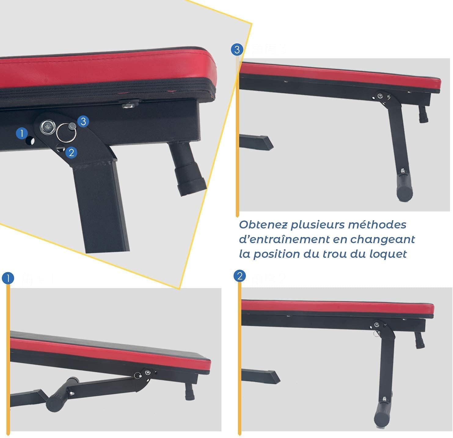 Ise Panca Pesi Multifunzione con Portabilanciere SY-544 - immagine 7
