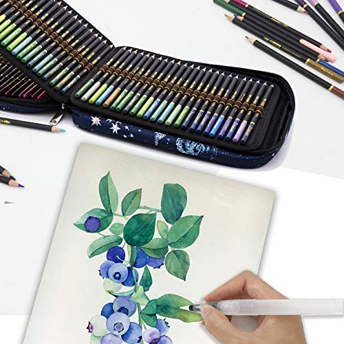 120 Matite Colorate AcQuerellabili Professionali - immagine 6