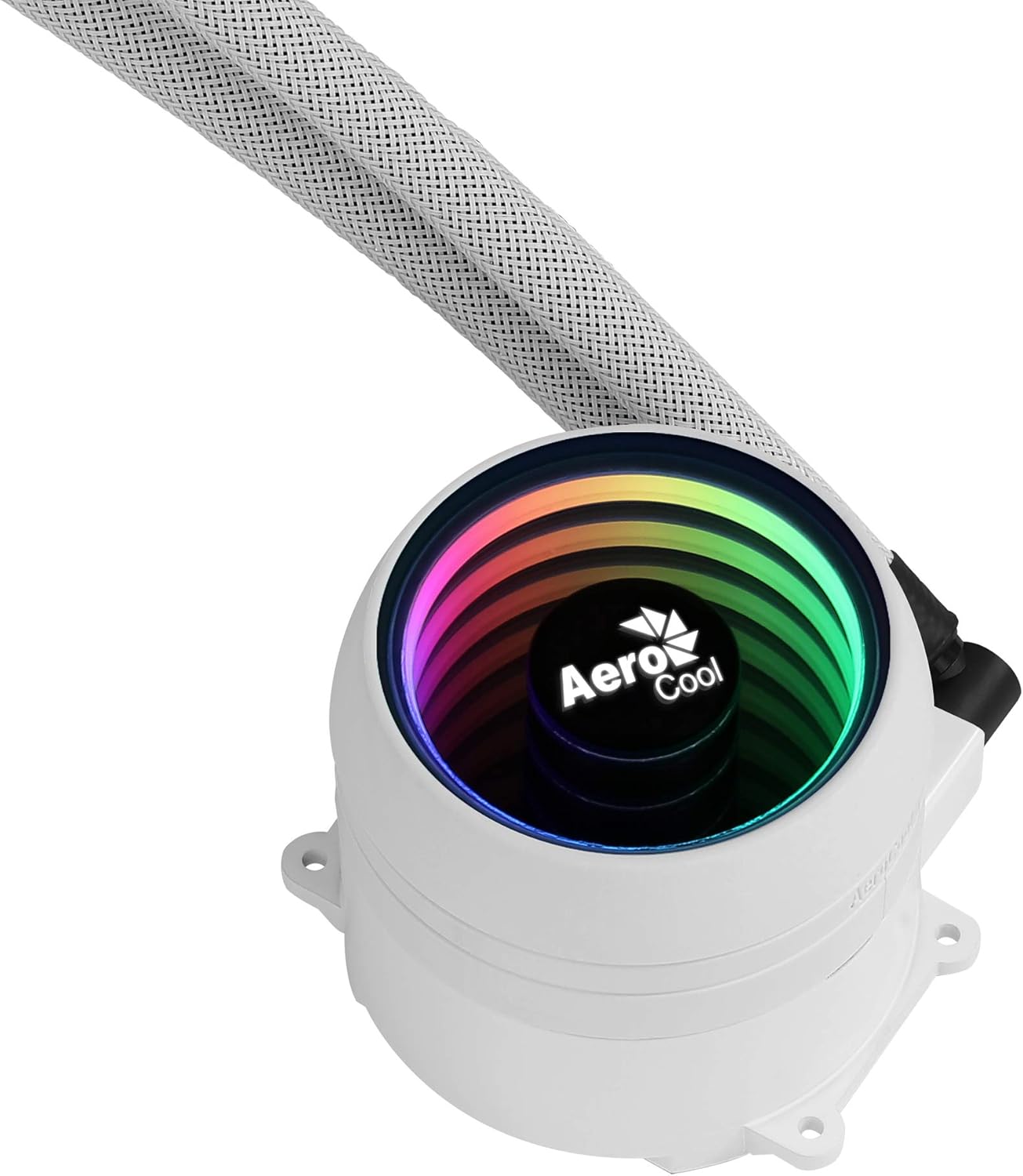 Aerocool MIRAGEL240W - Raffreddamento a Liquido CPU, Bianco - immagine 5