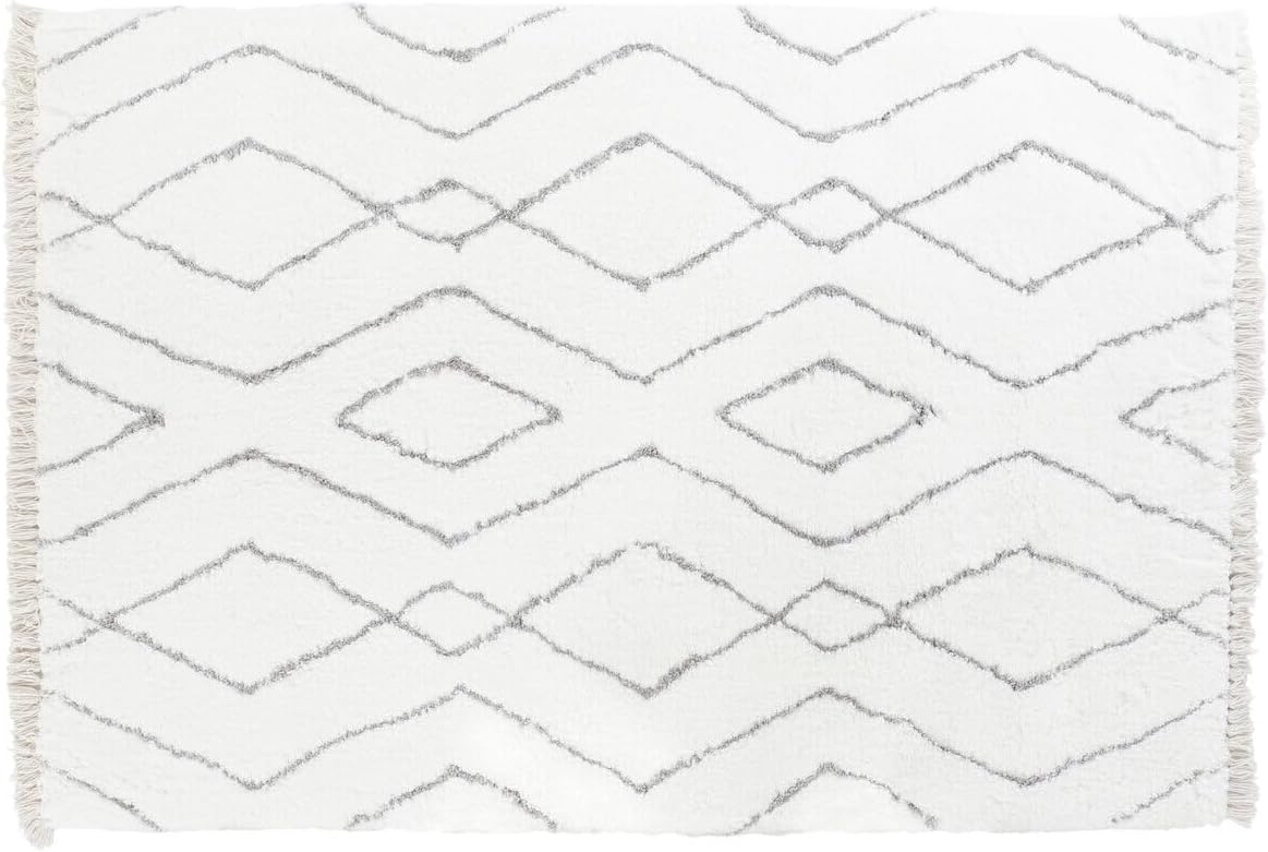 ALFOMBRA POLIESTER 120X180X3 1600 GSM ROMBOS