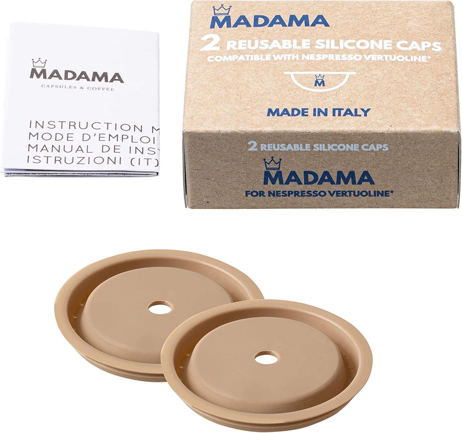 Madama Tappo Riutilizzabile per Capsule Nespresso Vertuo - immagine 2