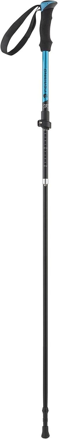 Ferrino Ortles - Bastoncini Trekking Unisex, Azzurro - immagine 2