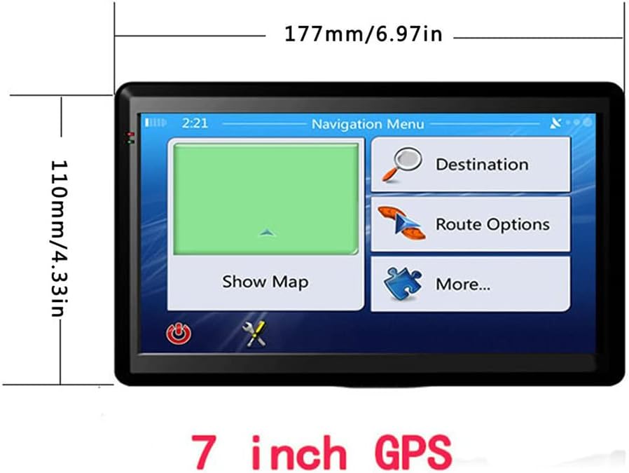 Navigatore GPS 7 Pollici Touchscreen 2025 - immagine 5