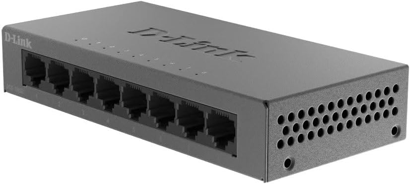 D-link DGS-108GL Switch Unmanaged Gigabit 8 Porte - immagine 3