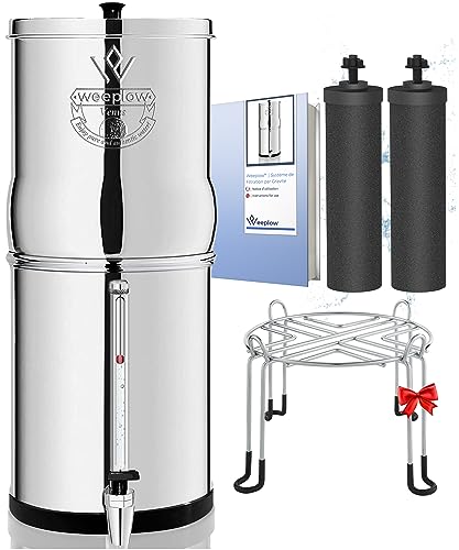 Weeplow® Venus - Sistema Filtraggio Acqua 5,6L AISI 304