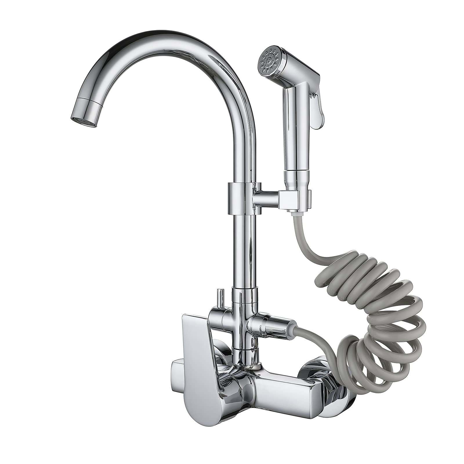 Sjqka Rubinetto Cucina a Parete Multifunzione