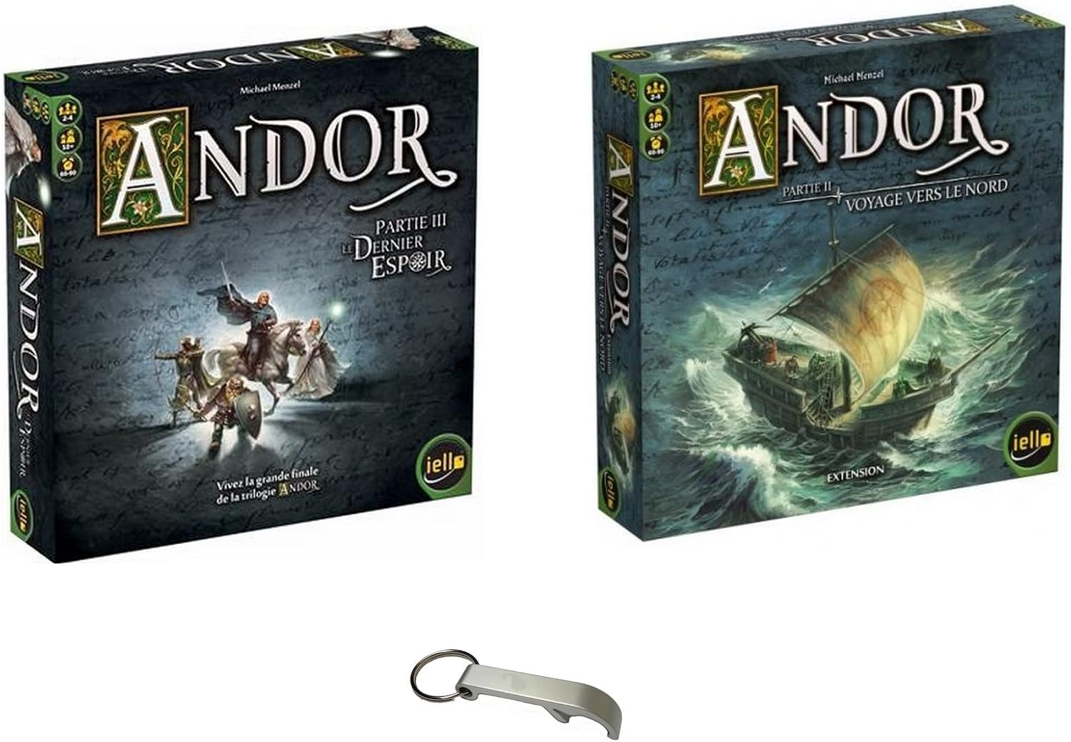 Andor - Set 2 Estensioni Francesi + Apribottiglie Blumie