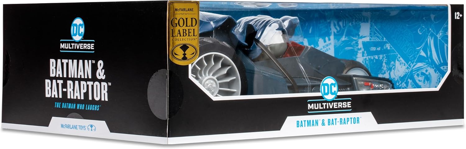McFarlane DC Multiverse Batman & Bat-Raptor Gold Label - immagine 9