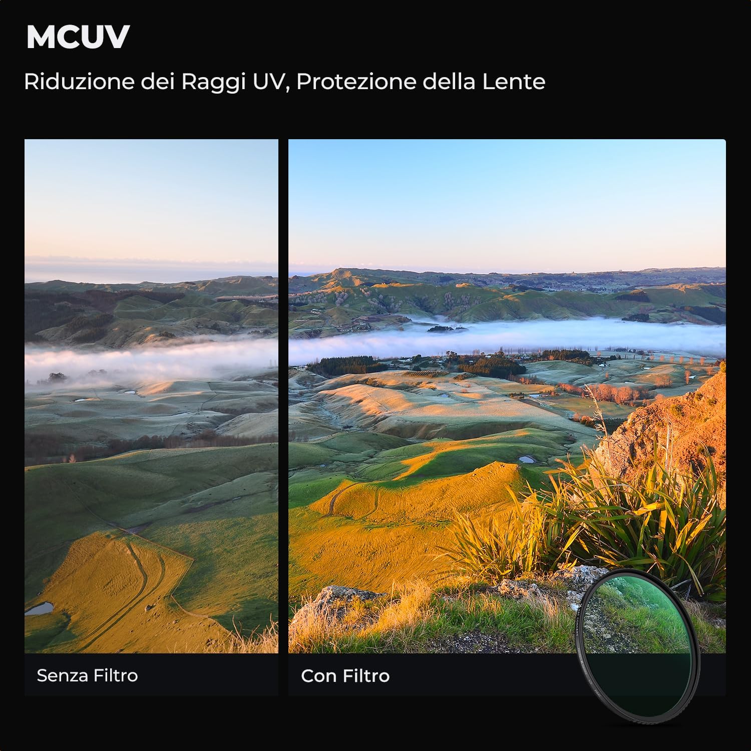 K&f Concept Nano-Klear 58mm Kit Filtri - immagine 3