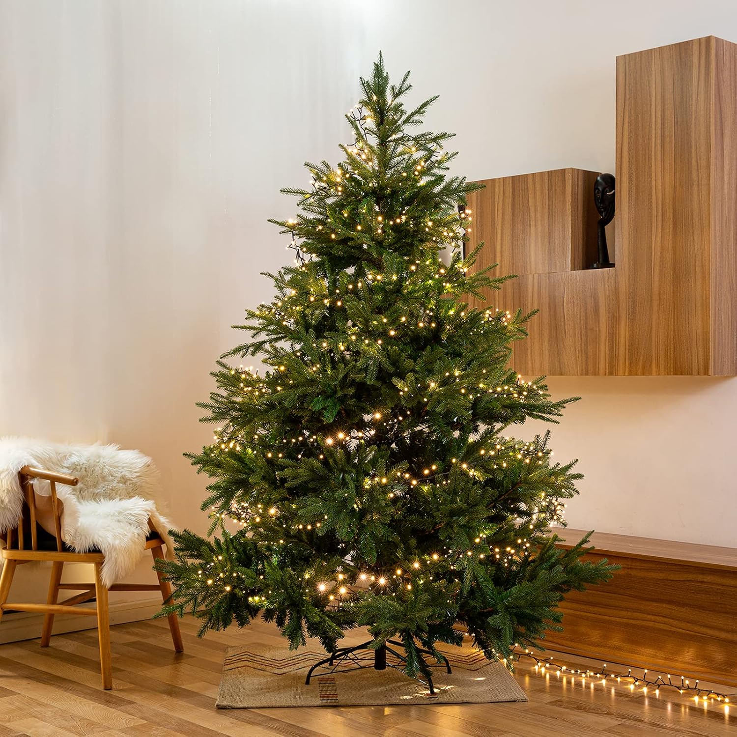 Gresonic Catena Luci LED 2000 LED Bianca Calda Fissa - immagine 5