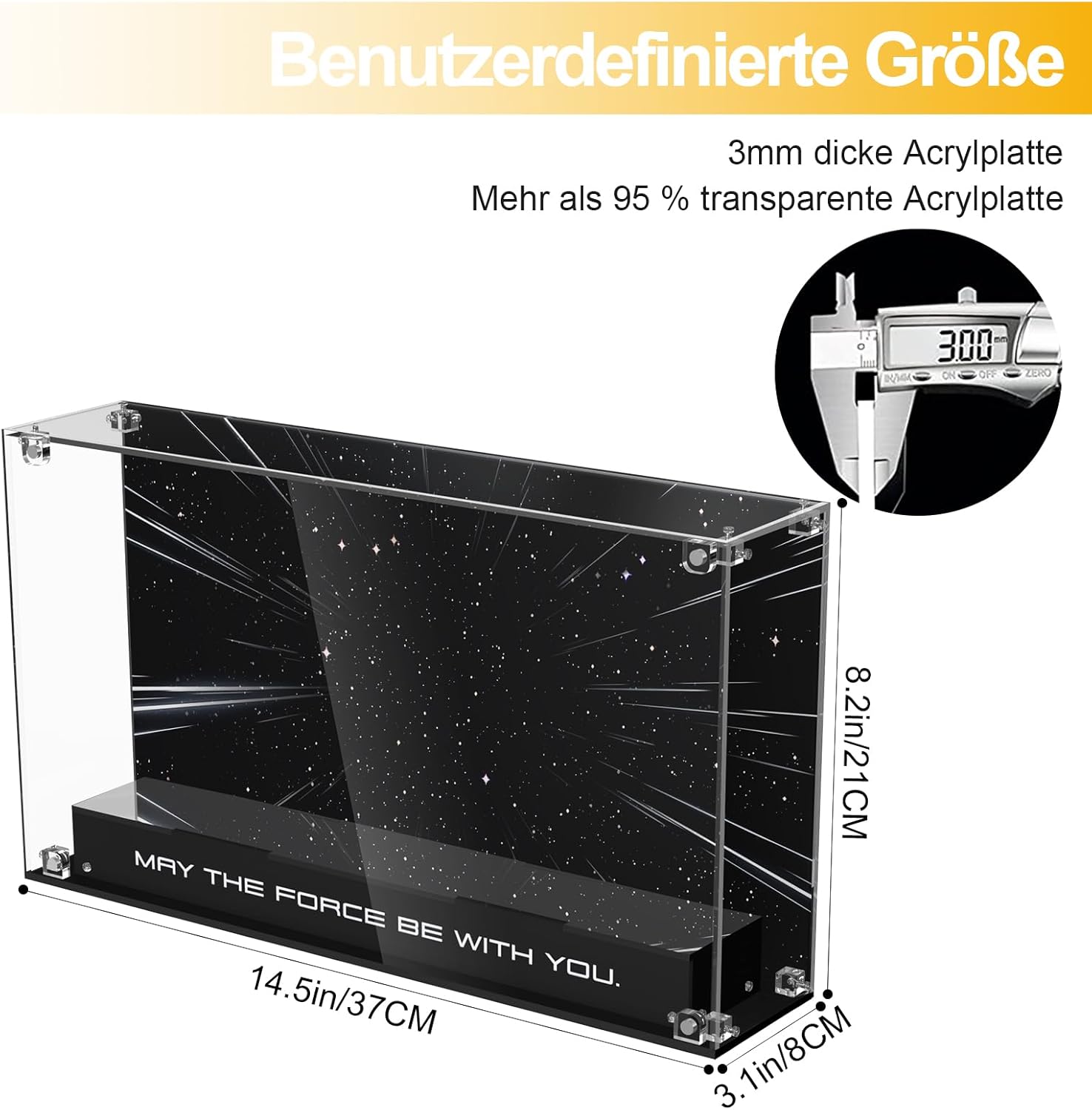 Vetrina Acrilica per Modelli LEGO 75407 - immagine 4