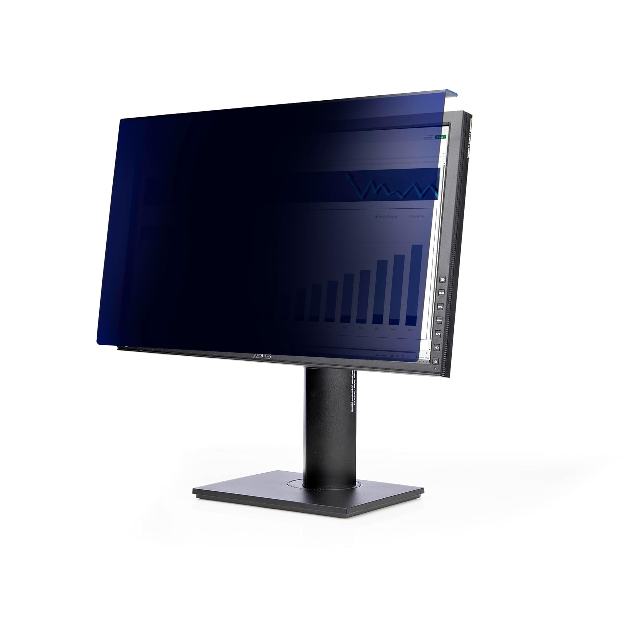 StarTech Filtro Privacy per Monitor da 21,5" 16:9, Schermo di Sicurezza in Acrilico da Appendere, Pellicola Protettiva ad Installazione Rapida, +/- 30°, Lucido