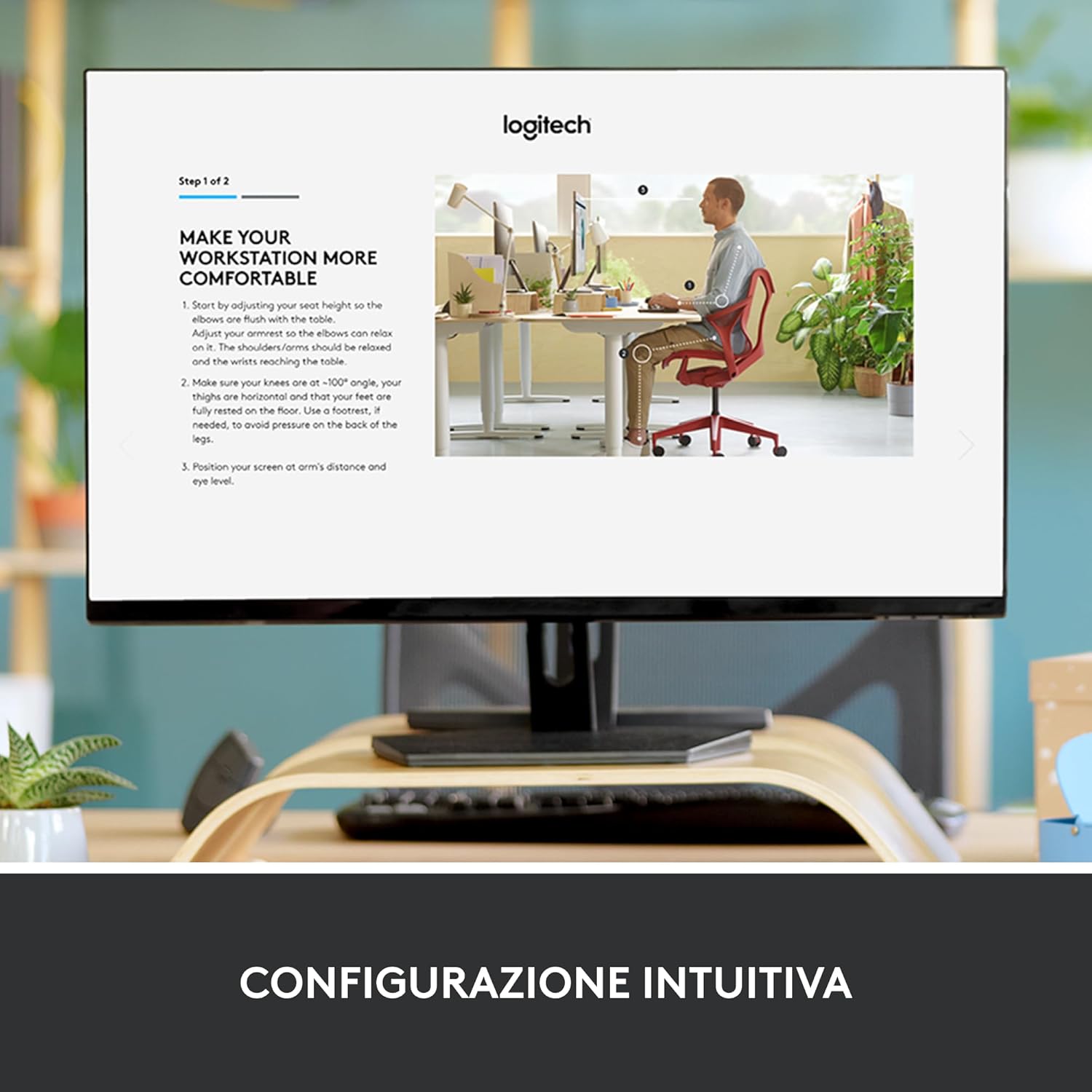 Logitech ERGO K860 - Tastiera Wireless Split Ergonomica - immagine 10