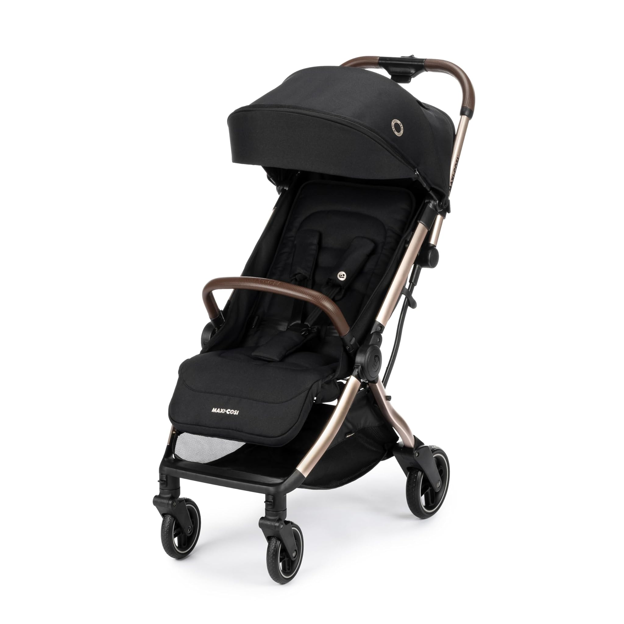 Maxi-cosi Eva3 - Passeggino Leggero e Compatto, Essential Black