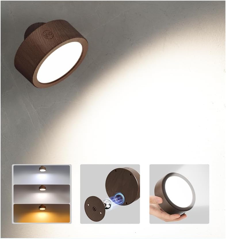 Ezvalo Lampada da Parete LED Interni Ricaricabile - immagine 1