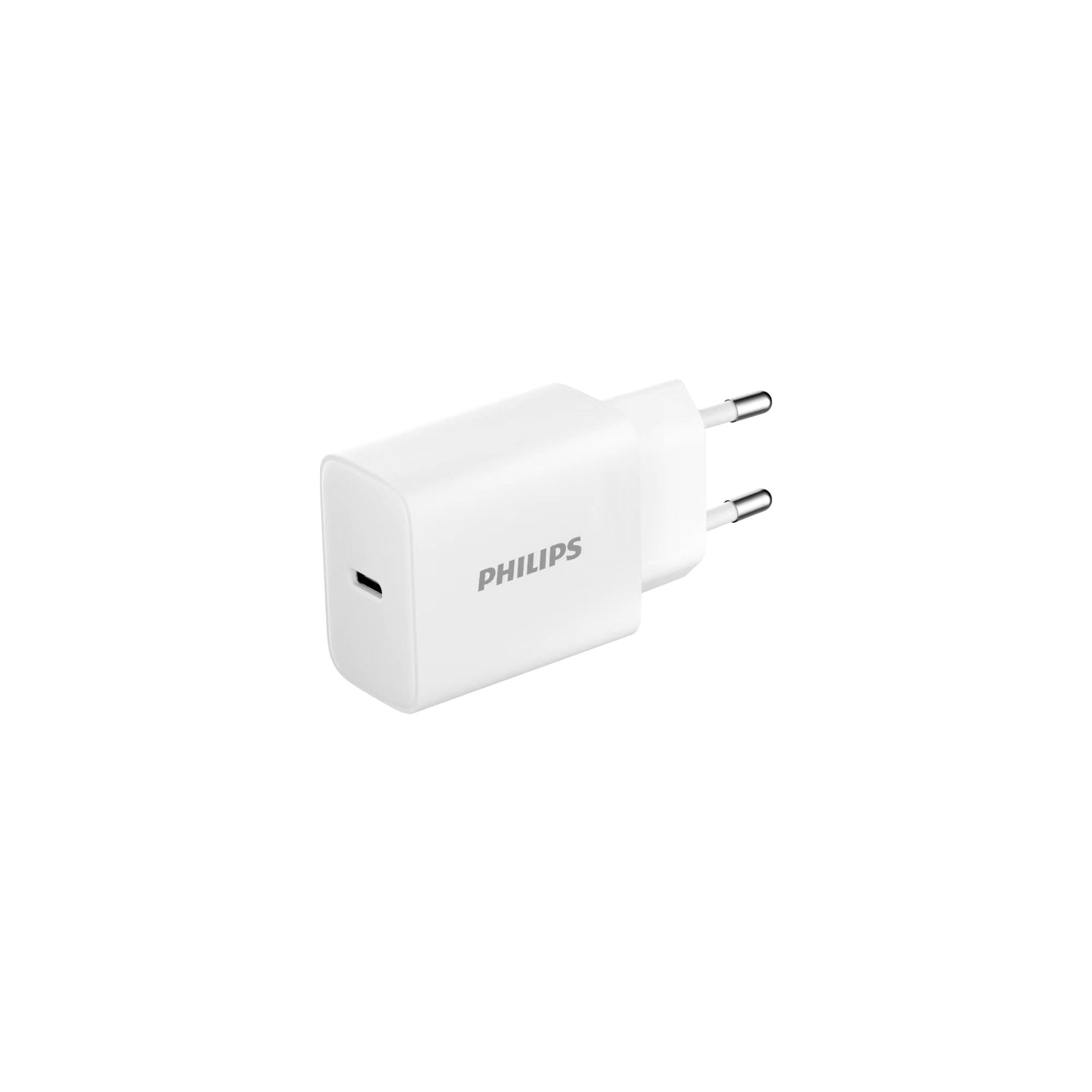 Philips DLP5312CW GaN Caricatore USB-C PD30W, Bianco