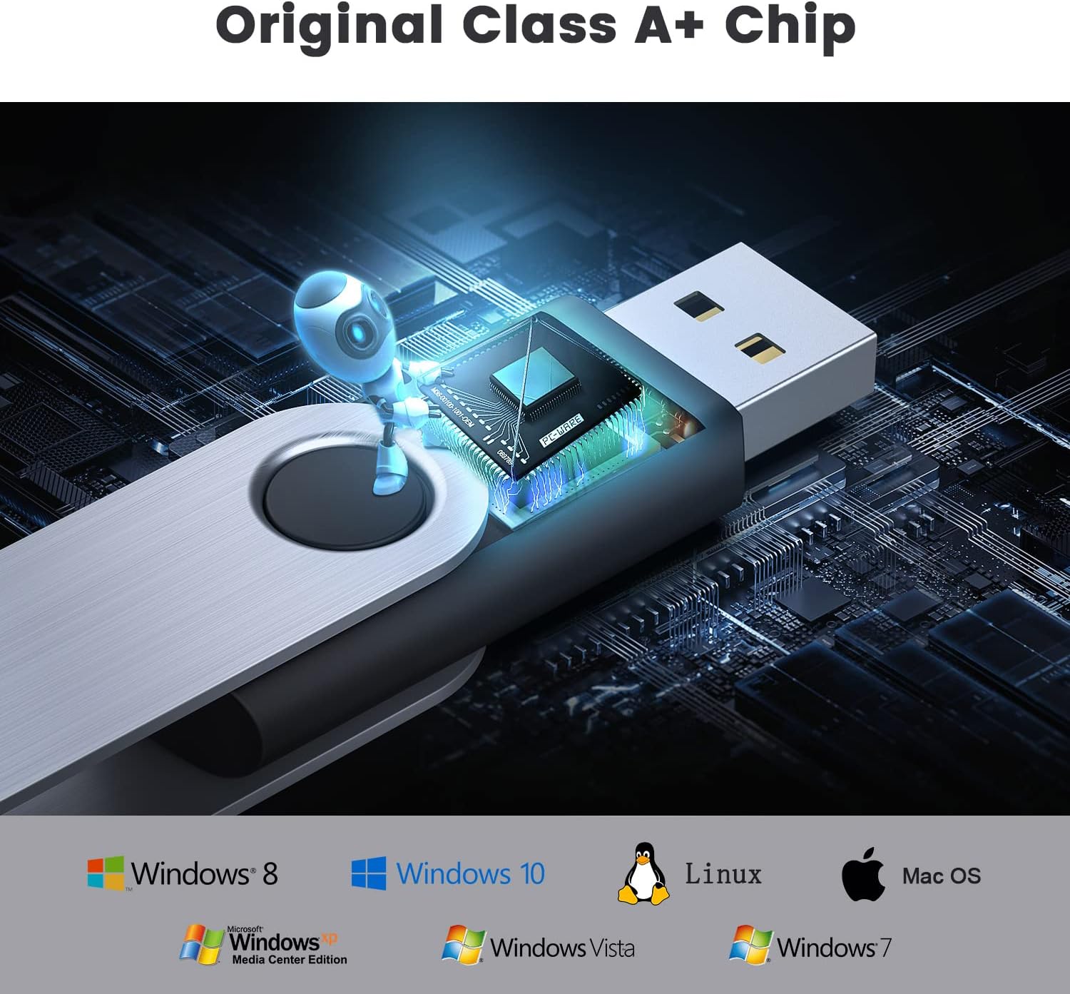 Kootion Pendrive 32GB USB 3.0 - Set 10 Pezzi Nero - immagine 3