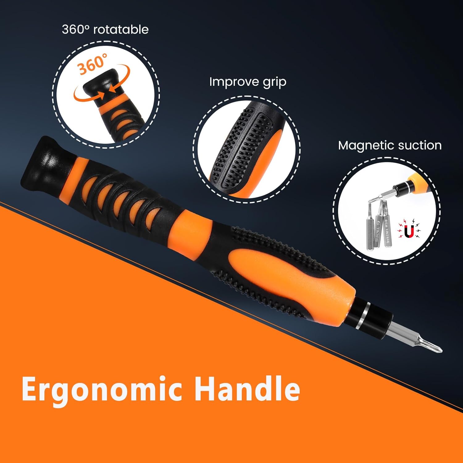 Brencco Set Cacciaviti Precisione 37 Pezzi - immagine 2