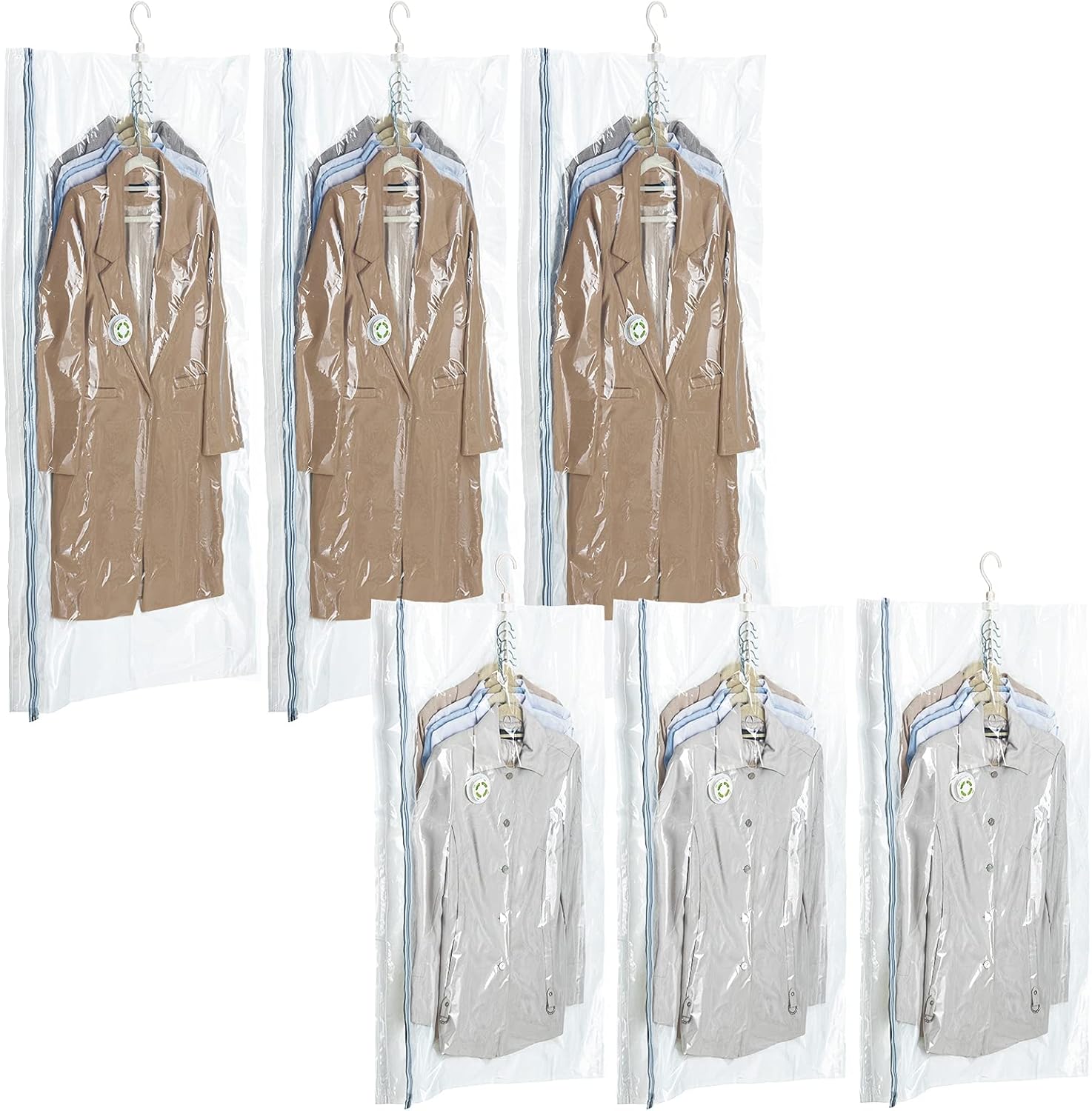 Taili Sacchetti Sottovuoto Vestiti da Appendere (6 pz)
