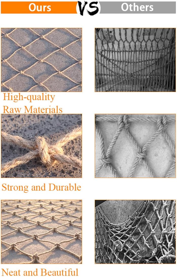Rete Decorativa in Corda di Canapa per Interni/Esterni - immagine 7
