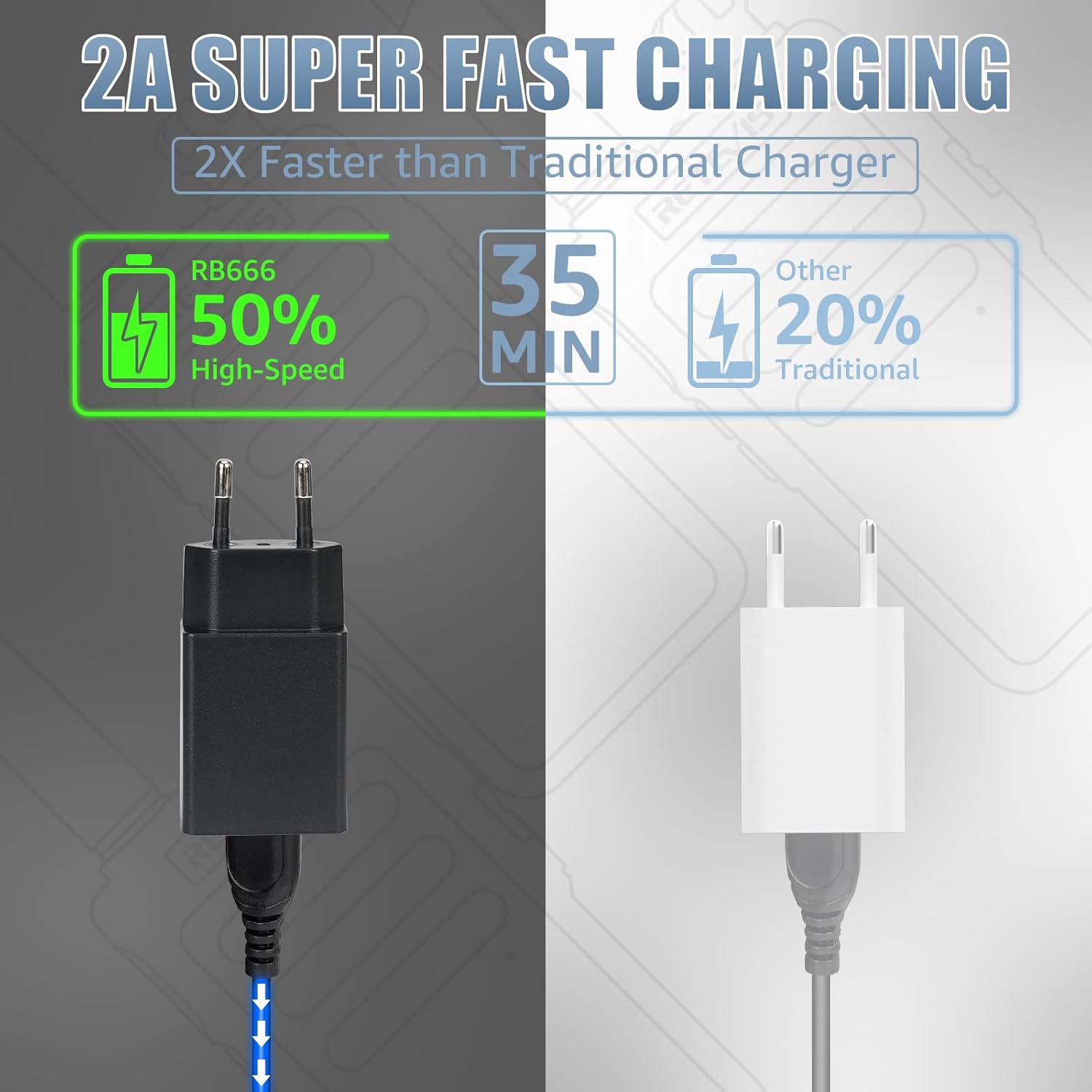 Retevis RB666 Walkie-Talkie PMR446 (4 Pezzi, Nero) - immagine 2