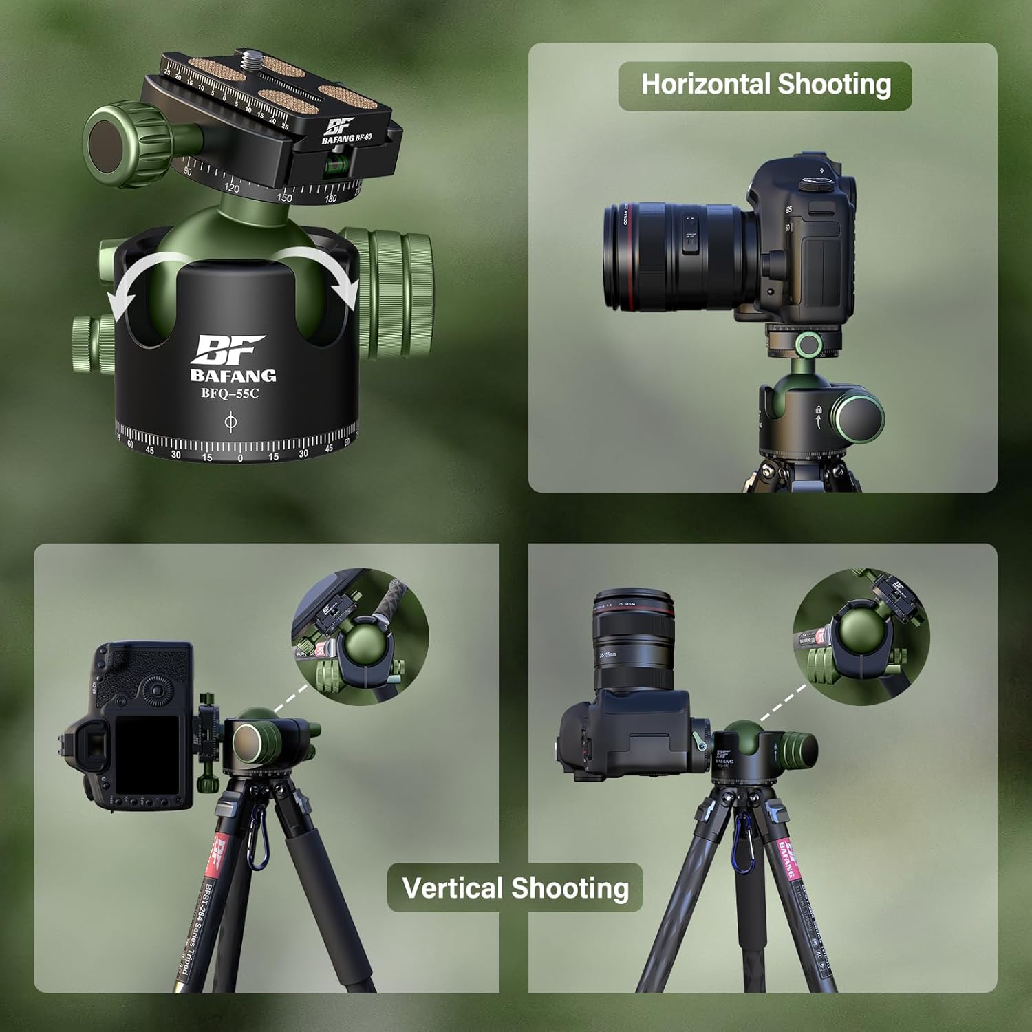 Testa a Sfera per Treppiede 55mm - immagine 3